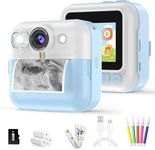 ColorBurst Instant Print Camera: Vibrant Color 1080P Selfie Camera with Photo Paper and Creative Art Pens for Kids – Unleash Imagination and Fun with NextTech (Children's Camera)