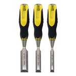 Stanley 16-970 FatMax Short Blade Chisel Set, 3-Piece