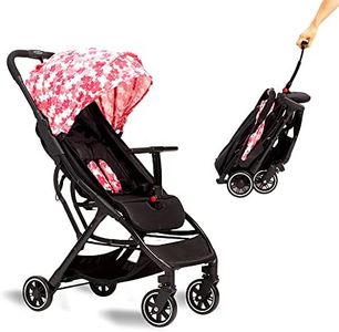 COOL KIDS Portable Stroller with Automatic Fold，Lightweight Umbrella Stroller with Pop Out Sun Canopy，Compact Stroller for Travel