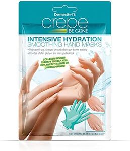 Dermactin-TS Crepe Be Gone Intense Hydration Smoothing Hand Mask - Moisturizing Gloves Hand Skin Repair, Collagen Hand Mask