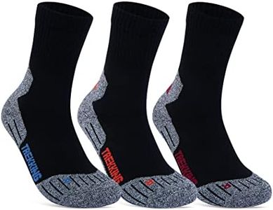 3 Paar Sportsocken Damen Herren Laufsocken Funktionssocken Wandersocken Stoßabfedernd 16101 WP (Farbmix 39-42)