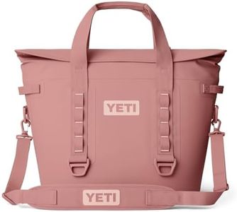 YETI Hopper M30 Portable Soft Cooler with MagShield Access, Sandstone Pink