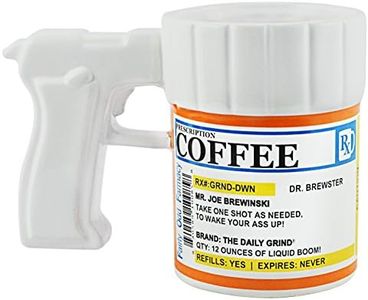 Fairly Odd Novelties Prescription Gun Coffee Mug, 12-Ounce