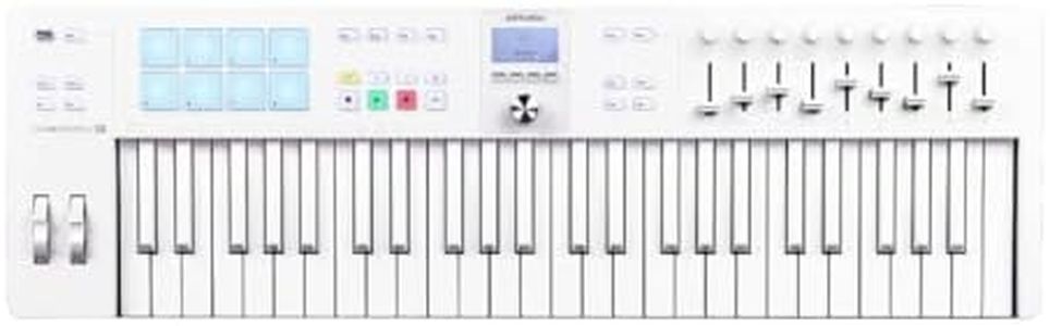 Arturia KeyLab Essential mk3 — 49 Key USB MIDI Keyboard Controller with Analog Lab V Software Included