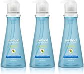 Method Naturally Derived Dish Soap Pump, Sea Minerals, 18 Fl Oz (Pack of 3)