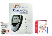 Dr. Morepen Glucometer Bg-03 With 50 Strips And Poct 100 Round Lancets