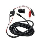 Trail CamZ 12V Power Cable Compatible with Tactacam Reveal X XB SK and WiseEye Trail Camera Cord Includes 2Amp Fuse