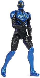 DC Comics, Hero-Mode Blue Beetle Action Figure, 12-inch, Easy to Pose, Blue Beetle Movie Collectible Superhero Kids Toys for Boys & Girls, Ages 3+