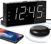 Alarm Clock with Bed Shaker for Bed