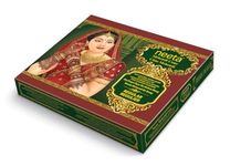 Neeta Mehendi-Henna Cone for Temporary Tattoos and Body Art 12pc in 1 box, All Natural Herbal Ingredients and Chemical Dye Free No PPD, No Side Effects Made from Pure Henna (Pack of 1)