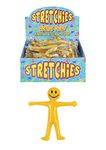 HENBRANDT 8 x Stretchy Smile Men Yellow Stretch Stretchies Kids Party Favour Loot Bag Filler Lucky Dip for Boys and Girls