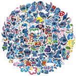 Acuiwer 100PCS Cute Stickers Cartoon Kids Sti-ch Stickers for Water Bottles Snowboard Laptop Luggage Motorcycle Bicycle Fridge Kids Teens Gift