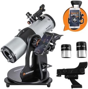 Celestron – StarSense Explorer 114mm Tabletop Dobsonian Smartphone App-Enabled Telescope – Works with StarSense App to Help You Find Nebulae, Planets & More – iPhone/Android Compatible