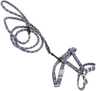 PetVogue Cat Harness with Leash Set Adjustable Harness Leash Set Soft Cat Walking Harness for Kitten and Small Animal