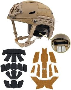 FMATAL GEAR CM Bump Helmet Fast Airsoft Tactical Helmet for Paintball Outdoor Sports Hunting Shooting (TAN, L/XL)