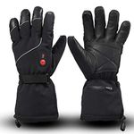 SAVIOR HEAT Heated Gloves, Unisex Rechargeable Battery Powered Electric Heating Glove for Winter Outdoor Working Snow Ski Snowboarding Hunting Snowmobiling Motorcycle Riding (Black S14, X-Large)