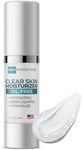 Skin Perfection Clear Skin Oil Free Facial Moisturizer Non-greasy Formula Great for Oily Skin Hydration with Hyaluronic Acid Skin Calming Vitamin B5 Light Gel with Hyaluronic Acid