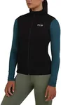 TCA Women's Flyweight Wind-Proof Running Cycling Vest with Zip Pockets - Black Stealth, XS