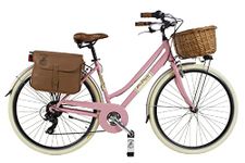 Via Veneto by Canellini Bike Bicycle citybike CTB Woman Lady Girl Vintage Retro Via Veneto Aluminium (46, Rose)