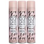 COLAB – Dry Shampoo, Original, 200ml, Pack of 3 - No White Residue, No Fuss, All Hair Types, Fresh Scent