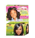 African Pride Olive Miracle Conditioning Anti-Breakage Hair Relaxer kit - Regular & African Pride Dream Kids Olive Miracle No-Lye Relaxer - Regular Bundle