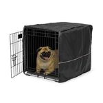 MidWest Homes for Pets Dog Crate Cover with Teflon Fabric Protector, Privacy Dog Crate Cover Fits MidWest and New World 60.96 cm Long (24-Inch) Dog Crates, Machine Wash & Dry; CVR-24