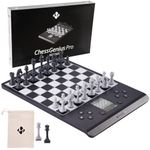 Millennium M815 ChessGenius PRO - Chess Computer for Children, Beginners & Advanced, Smart Chess Trainer with Various Practice Options and Adjustable Difficulty Levels, Large Playing Area