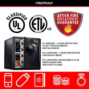Master Lock Fireproof Waterproof Safe – 33.6L Security Chest