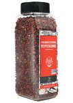 Soeos Szechuan Peppercorns 8oz (227g), Authentic Sichuan Peppercorn, Grade A, Non-GMO, Tingle and Numbing Effect, Less Seeds,Strong Flavor Red Sichuan Peppercorns, Szechuan Peppercorns Essential for Kung Pao Chicken and Mapo Tofu