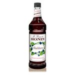 Monin Flavored Syrup, Blackberry, 33.8-Ounce Plastic Bottle (1 liter) by Monin [Foods]