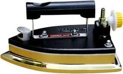 LPG Gas Iron with Brass Base | Heavy-Duty 6.5kg High-Temperature Steam Iron for Industrial Use | Durable, Powerful Ironing for Garment Manufacturing | Efficient Heat Distribution