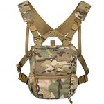 VISMIX Binocular Harness, Adjustable Binocular Harness Chest Pack with Rain Cover for Hunting Hiking Shooting, Camo, L, Classic