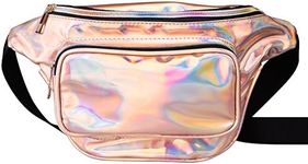 G-Fiend Women Waist Pack Holographic Shiny Fanny Pack Fashion Bum Bag