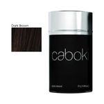 Tom Bull Cabok Hair Building Fiber, Hair Fibers For Thin & Fine Hair -Hair Thickening Fibers for Men & Women Dark Brown 25gms