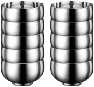 GXDDZM kitchen accessories 316不锈适用家用 Kitchen Utensils Cookware 双层饭碗适用家用 Kitchen Utensils Cookware