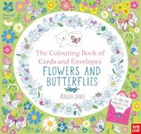 National Trust: The Colouring Book of Cards and Envelopes - Flowers and Butterflies (Colouring Cards and Envelopes Series)