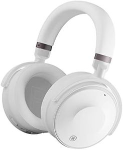 Yamaha YH-E700A écouteurs supra-auriculaires sans fil blanc – Casque à suppression de bruit active avancée avec autonomie de 35h et fonctionnalité mains libres