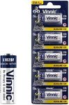 Kitstar Vinnic A23/23A 12V Alkaline Battery No Mercury & Lead & Cadmium Added Proof Environment Protection Positive+ Power,5 Count (Pack of 1)