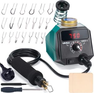 YIHUA 939D-V Wood Burning Kit – Adjustable Temperature Pyrography Tool