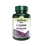 Natures Aid L-Lysine 1000 mg, High Potency Essential Amino Acid, Vegan, 60 Tablets