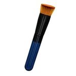 DOITOOL Inclined Flat Head Makeup Brush Doll Cake Pan Brush for Makeup Foundation Cosmetics Brush Makeup Blush Brush Mahjong Earrings Women Powder Brush Make up Acrylic Miss