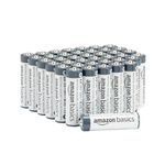 Amazon Basics 40-Pack AA Alkaline Industrial Batteries, 1.5 Volt, 5-Year Shelf Life