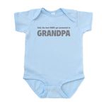 CafePress - Only The Best Dads Get Promoted To Grandpa Infant - Cute Infant Bodysuit Baby Romper