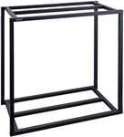 Gex GEX Aqua Rack Steel 600BK for Aquariums Width 23.6 x Depth 11.8 inches (60 x 30 cm), Assembly Type Aquarium Stand, 2 Levels Top and Bottom Installation, Black