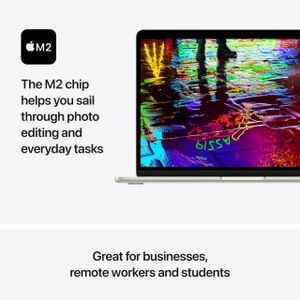 Apple MacBook Air M2 13.6" Laptop – Starlight