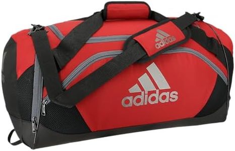 adidas Team Issue 2 Medium Duffel Bag, One Size, Team Power Red, One Size, Team Issue 2 Medium Duffel Bag