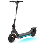 Gotrax Eclipse Ultra Electric Scooter, 61 Km Range, 32 Km/h Speed Power by 500W Motor, 10" Pneumatic Tire, Front and Rear Dual Suspension, Double Drum Brake Foldable E Scooter with Seat for Adults