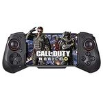 Wireless Game Controller for iPhone, Megadream MFi Mobile Bluetooth Gamepad Joysticks for iOS/Android, Compatible with iPhone 14/13/12 Pro Max, Samsung Galaxy, Xiaomi, OPPO, Google, Direct Play (Blcak