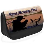 KRAFTYGIFTS Personalised CARP Fishing Fisherman Case Bag Travel ST156