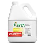 Fiesta Broadleaf Weed Killer for Lawns, Controls Dandelion, White Clover, & More & See Result Within Hours. People & Pets Can Enter Treated Area When Spray Dries, Made with Iron, Rainfast in 3 Hours.